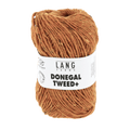 Lang Yarns Knitting Pattern Small-Medium - 10 balls / orange 1143.0059 ISSA Sweater Pattern Bundle in DONEGAL TWEED+ by LANGYARNS | Punto 77-011