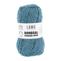 Lang Yarns Knitting Pattern Small-Medium - 10 balls / turquoise 1172.0078 IMOGEN Sweater Pattern Bundle in Donegal Woolen Spun by LANGYARNS | Punto 87-147