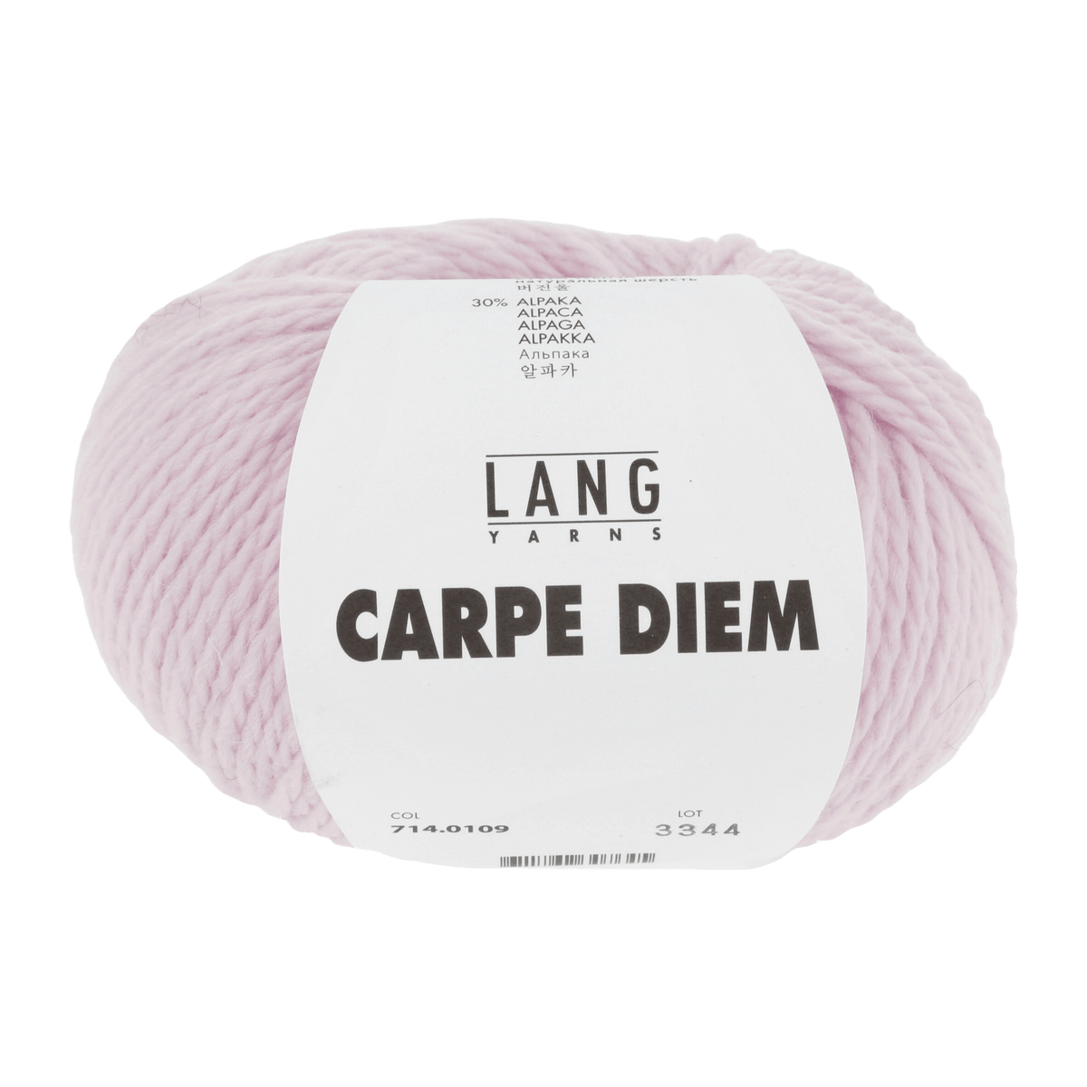 Lang Yarns Knitting Pattern Small-Medium - 11 balls / light rose 714.0109 XANDRA Hooded vest Pattern Bundle in Carpe Diem by LANGYARNS | Fatto a Mano 286-010