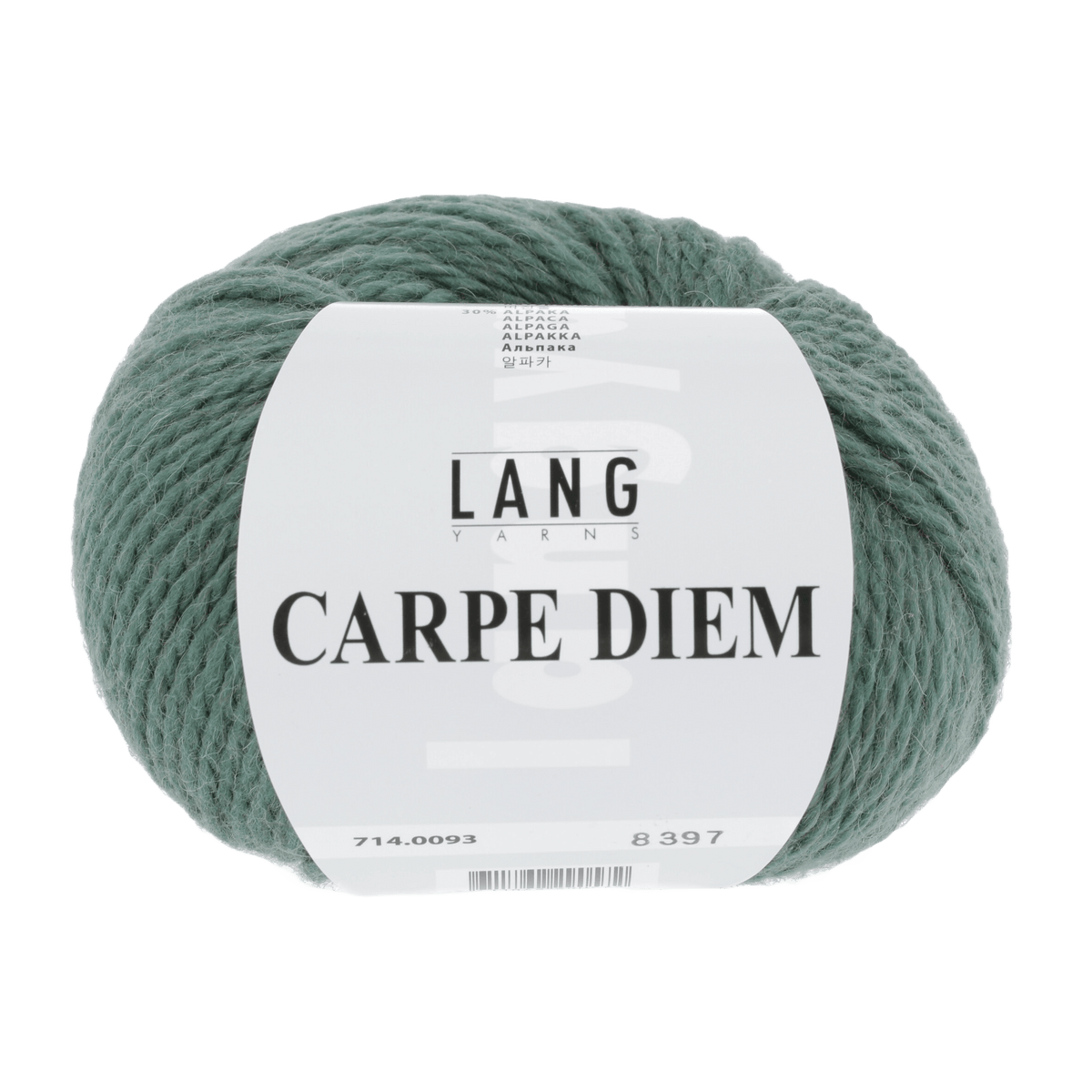 Lang Yarns Knitting Pattern Small-Medium - 12 balls / ivy 714.0093 KALEA Cardigan Pattern Bundle in Carpe Diem by LANGYARNS | Fatto a Mano 286-009