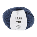 Lang Yarns Knitting Pattern Small-Medium - 13 balls / blue 1103.0006 DANIELA Hooded Cardigan Pattern Bundle in YAK by LANGYARNS | Fatto a Mano 278-027