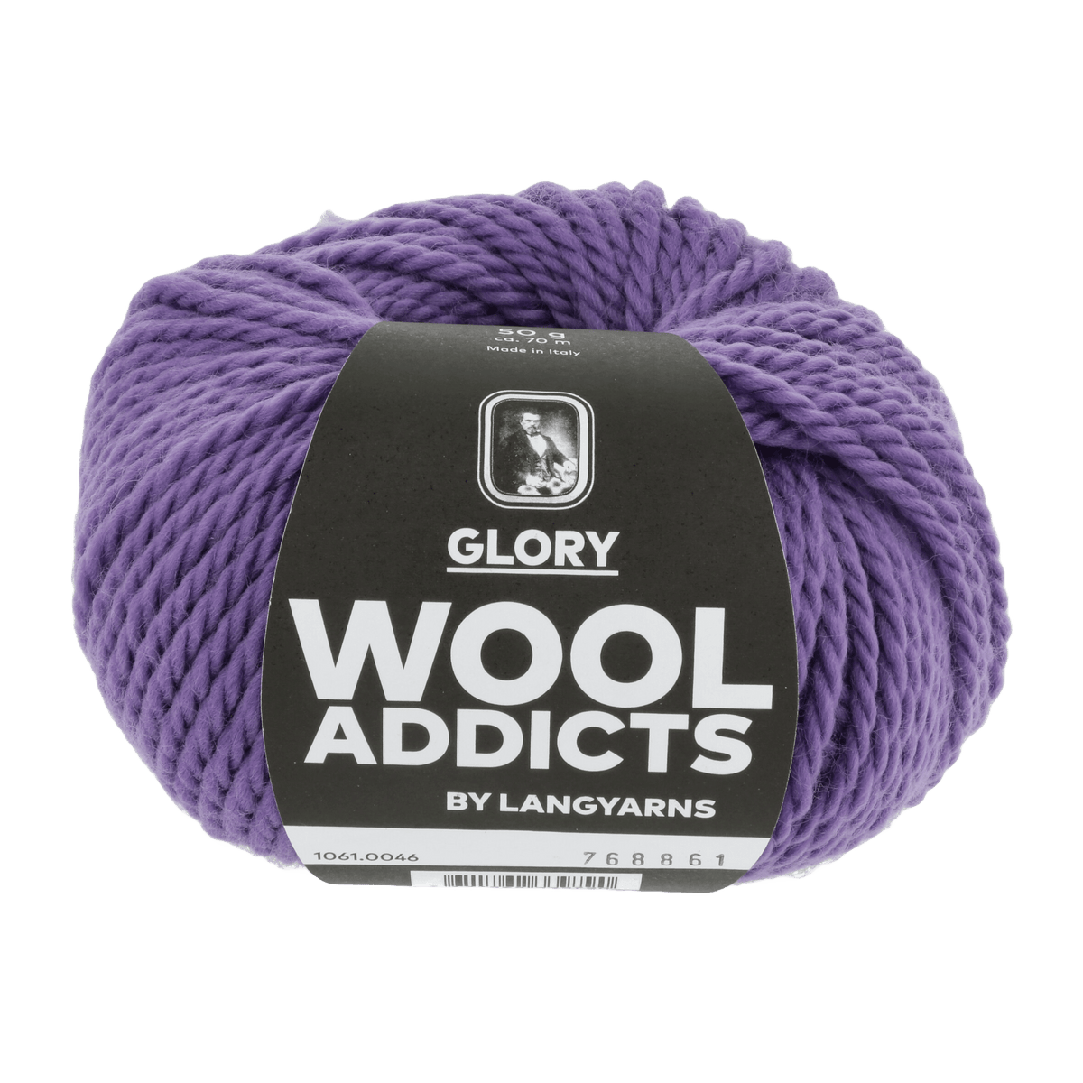 Lang Yarns Knitting Pattern Small-Medium - 13 balls / LAVENDER 1061.0046 STRONG MINDSET Sweater Pattern Bundle in GLORY by LANGYARNS | WOOLADDICTS #11-028