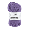Lang Yarns Knitting Pattern Small-Medium - 13 balls / lilac 1172.0046 BRENNA Cardigan Pattern Bundle in Donegal Woolen Spun by LANGYARNS | Punto 87-148