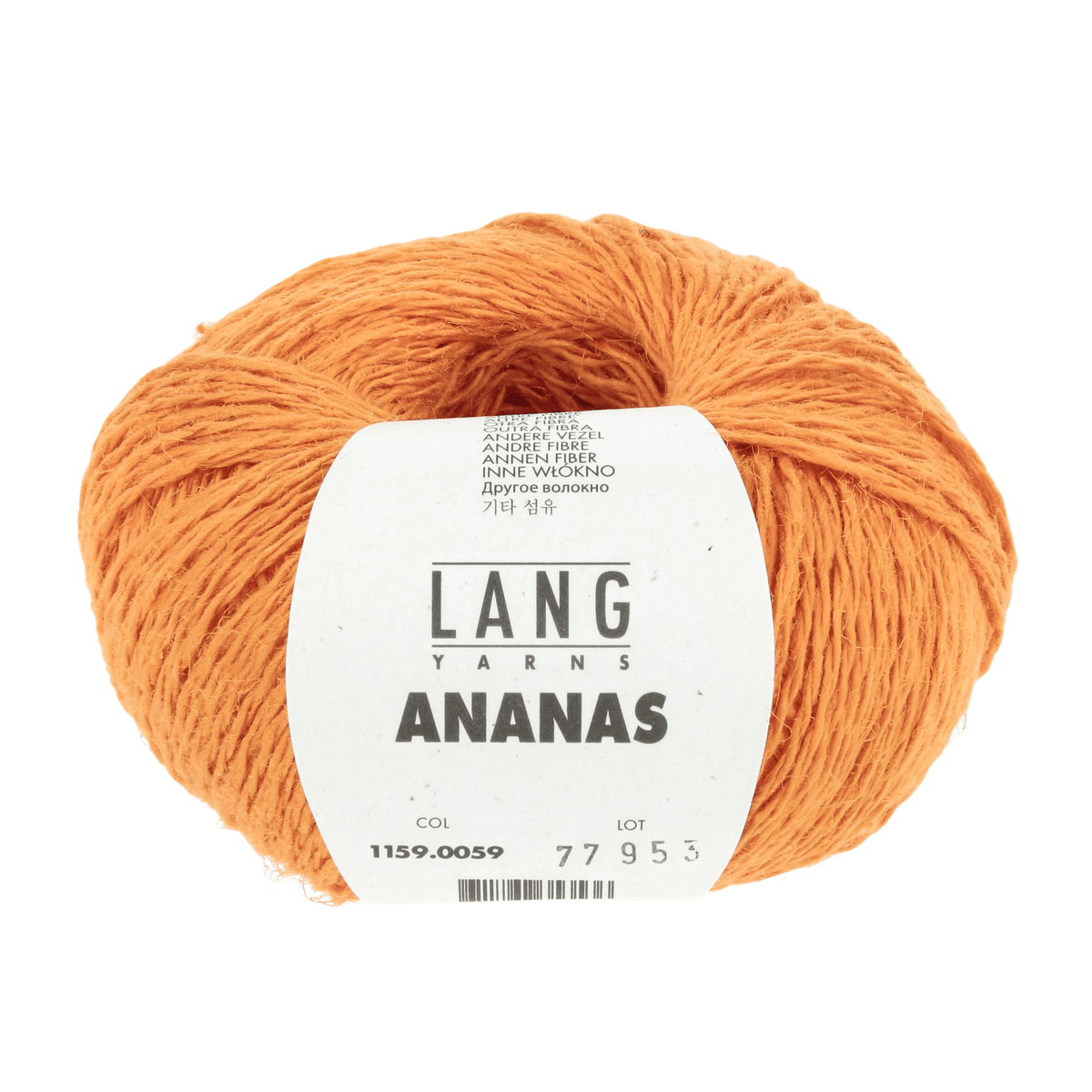 Lang Yarns Knitting Pattern Small-Medium - 13 balls / orange 1159.0059 Lea Crochet Jacket Pattern Bundle in Ananas by LANGYARNS | Fatto a Mano 288-003