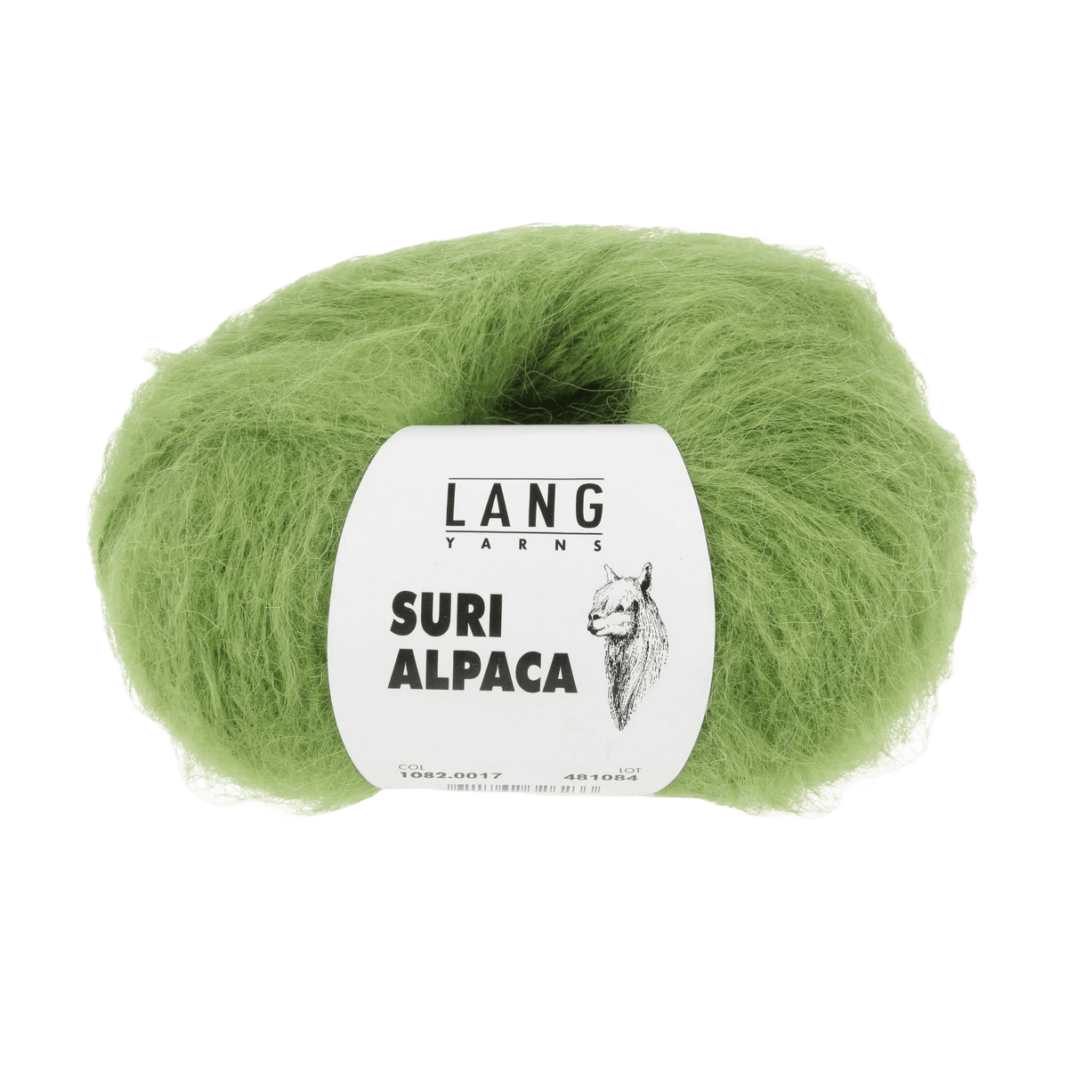 Lang Yarns Knitting Pattern Small-Medium - 16 balls / green 1082.0017 LAURE Sweater Pattern Bundle in Suri Alpaca by LANGYARNS | Punto 76-012