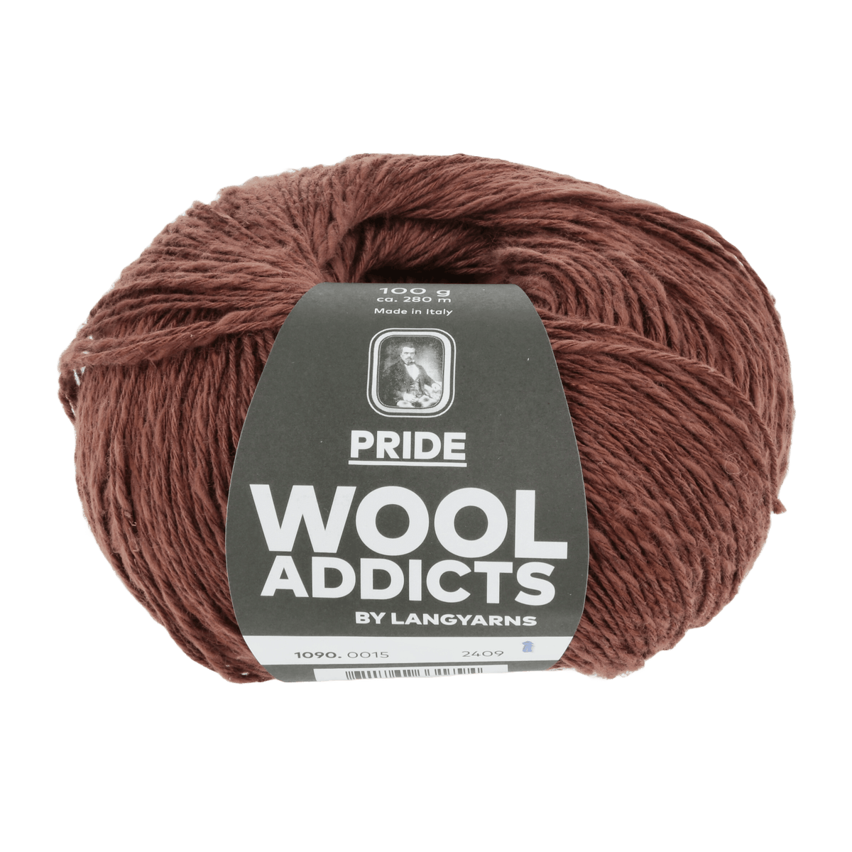 Lang Yarns Knitting Pattern Small-Medium - 2 balls / CHOCOLATE 1090.0015 IDLE HOUR Top Pattern Bundle in Pride by LANGYARNS | WOOLADDICTS #16-003