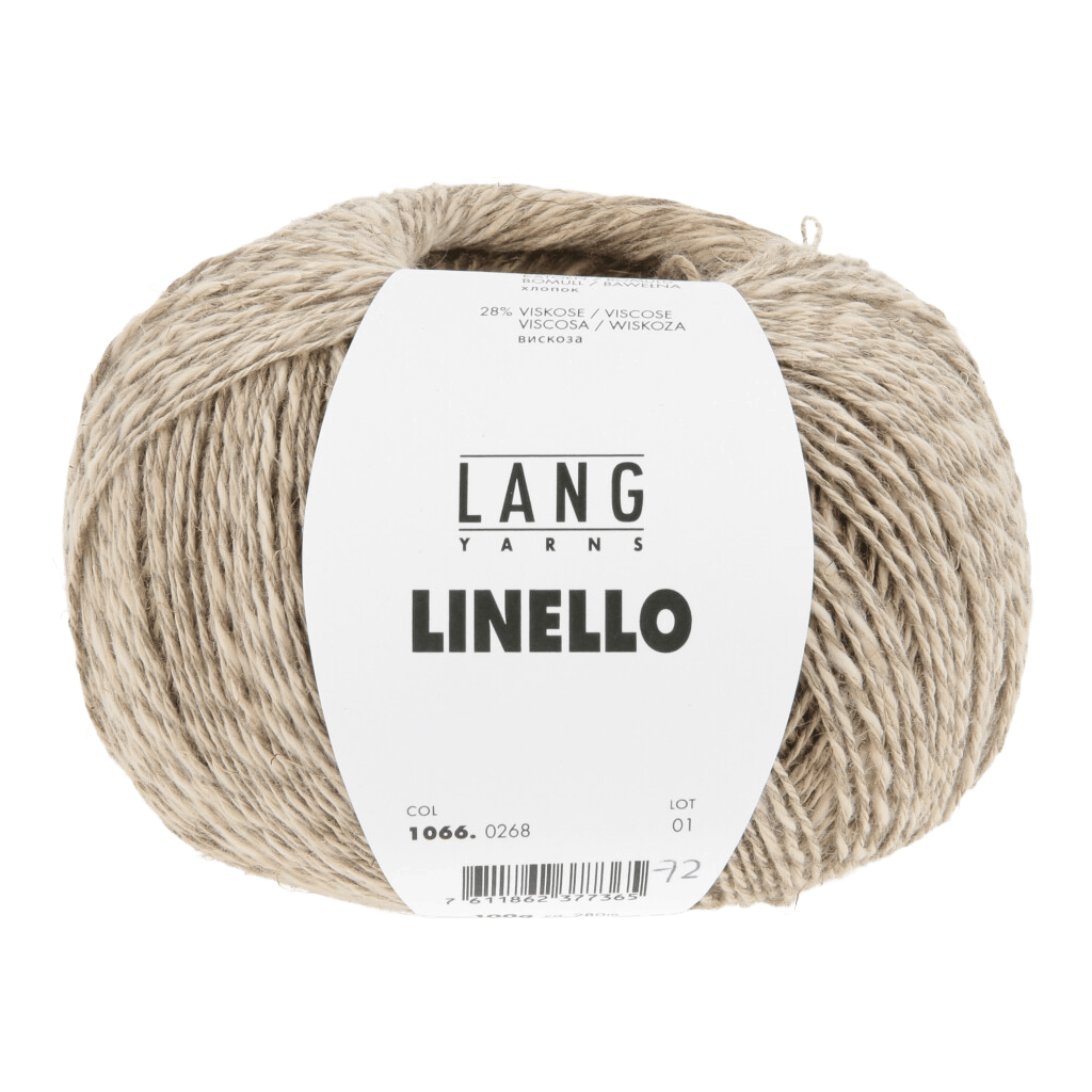 Lang Yarns Knitting Pattern Small-Medium - 2 balls / petrol 1066.0268 Ivana HalterneckTop Pattern Bundle in Linello by LANGYARNS | Fatto a Mano 288-056