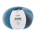 Lang Yarns Knitting Pattern Small-Medium - 3 balls / blue/turquoise 1077.0011 Ladies' sweater Pattern Bundle in CLOUD by LANGYARNS | Punto 45-006