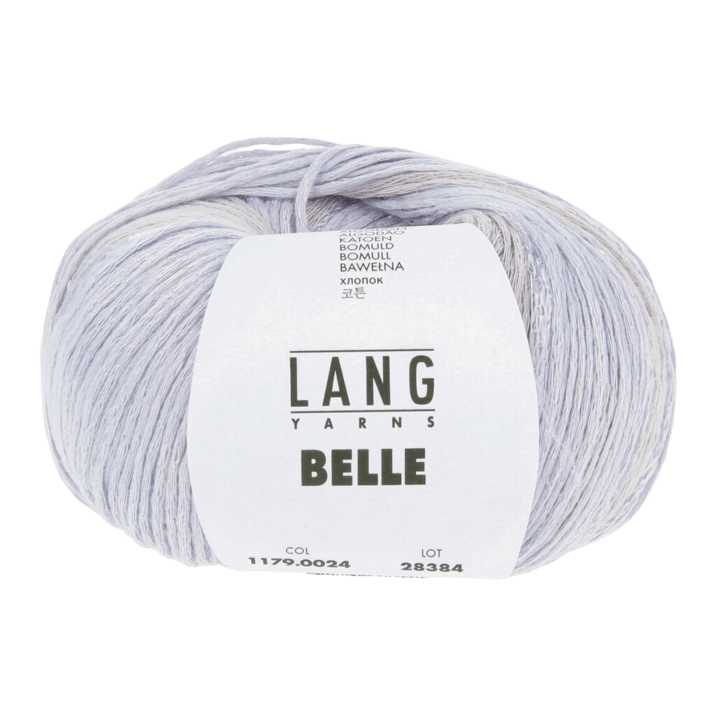 Lang Yarns Knitting Pattern Small-Medium - 3 balls / grey 1179.0024 Anais Crochet Top Pattern Bundle in Belle by LANGYARNS | Fatto a Mano 288-011