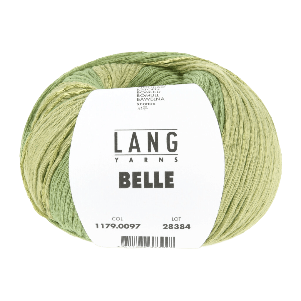 Lang Yarns Knitting Pattern Small-Medium - 3 balls / light olive 1179.0097 Anais Crochet Top Pattern Bundle in Belle by LANGYARNS | Fatto a Mano 288-011