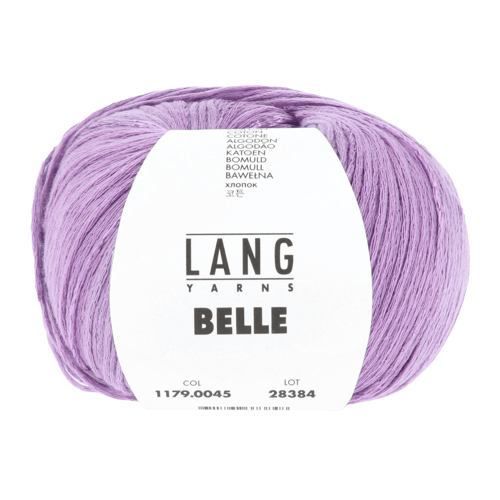 Lang Yarns Knitting Pattern Small-Medium - 3 balls / mauve 1179.0045 Anais Crochet Top Pattern Bundle in Belle by LANGYARNS | Fatto a Mano 288-011