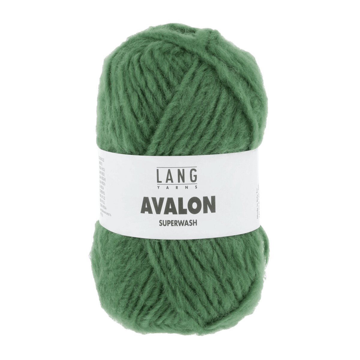 Lang Yarns Knitting Pattern Small-Medium - 4 balls / green 1171.0017 JULIETTA Slipover Pattern Bundle in Avalon by LANGYARNS | Fatto a Mano 286-051