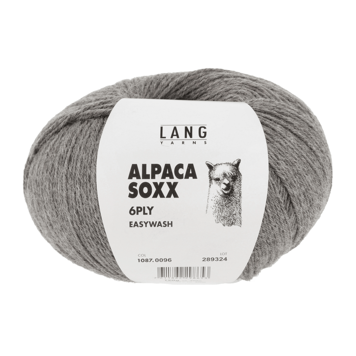 Lang Yarns Knitting Pattern Small-Medium - 4 balls / light brown mélange 1087.0096 ROSA Sweater Pattern Bundle in ALPACA SOXX 6PLY by LANGYARNS | Fatto a Mano 278-058