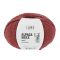 Lang Yarns Knitting Pattern Small-Medium - 4 balls / red mélange 1087.0061 ROSA Sweater Pattern Bundle in ALPACA SOXX 6PLY by LANGYARNS | Fatto a Mano 278-058