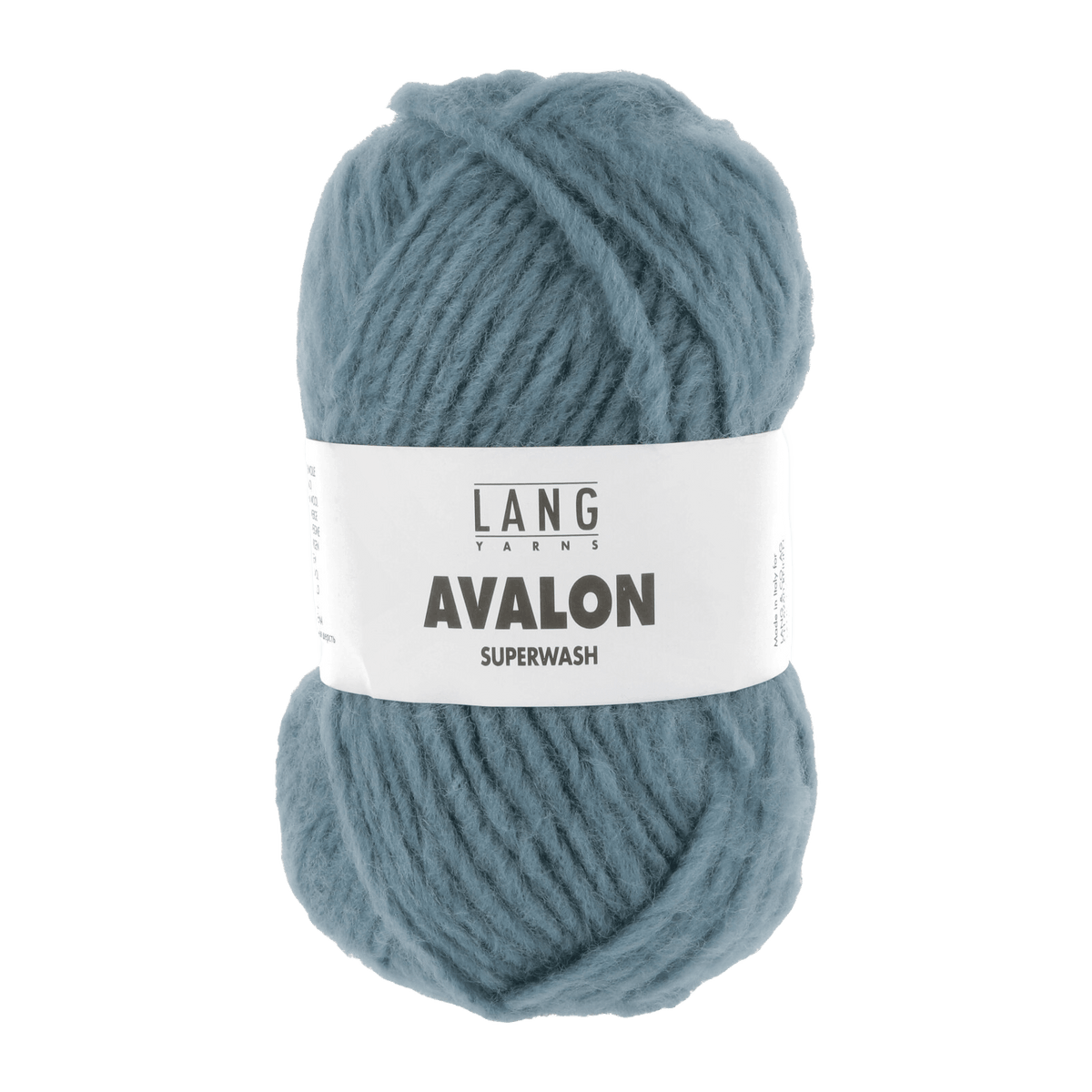 Lang Yarns Knitting Pattern Small-Medium - 5 balls / atlantic 1171.0074 JACKY Sweater Pattern Bundle in Avalon by LANGYARNS | Fatto a Mano 286-018