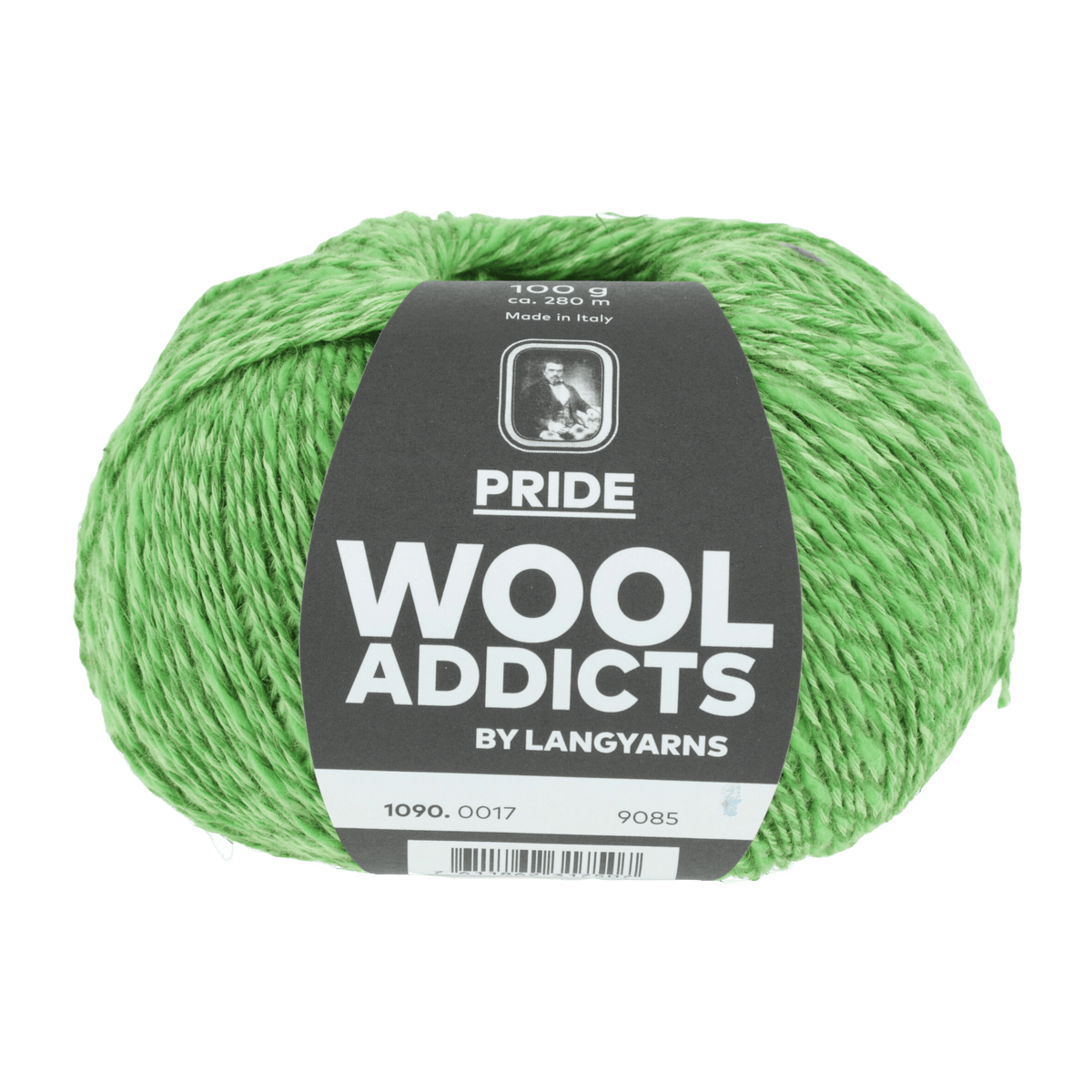 Lang Yarns Knitting Pattern Small-Medium - 5 balls / CUCUMBER 1090.0017 YOU ARE GOLDEN Sweater Pattern Bundle in PRIDE by LANGYARNS | WOOLADDICTS #10-008