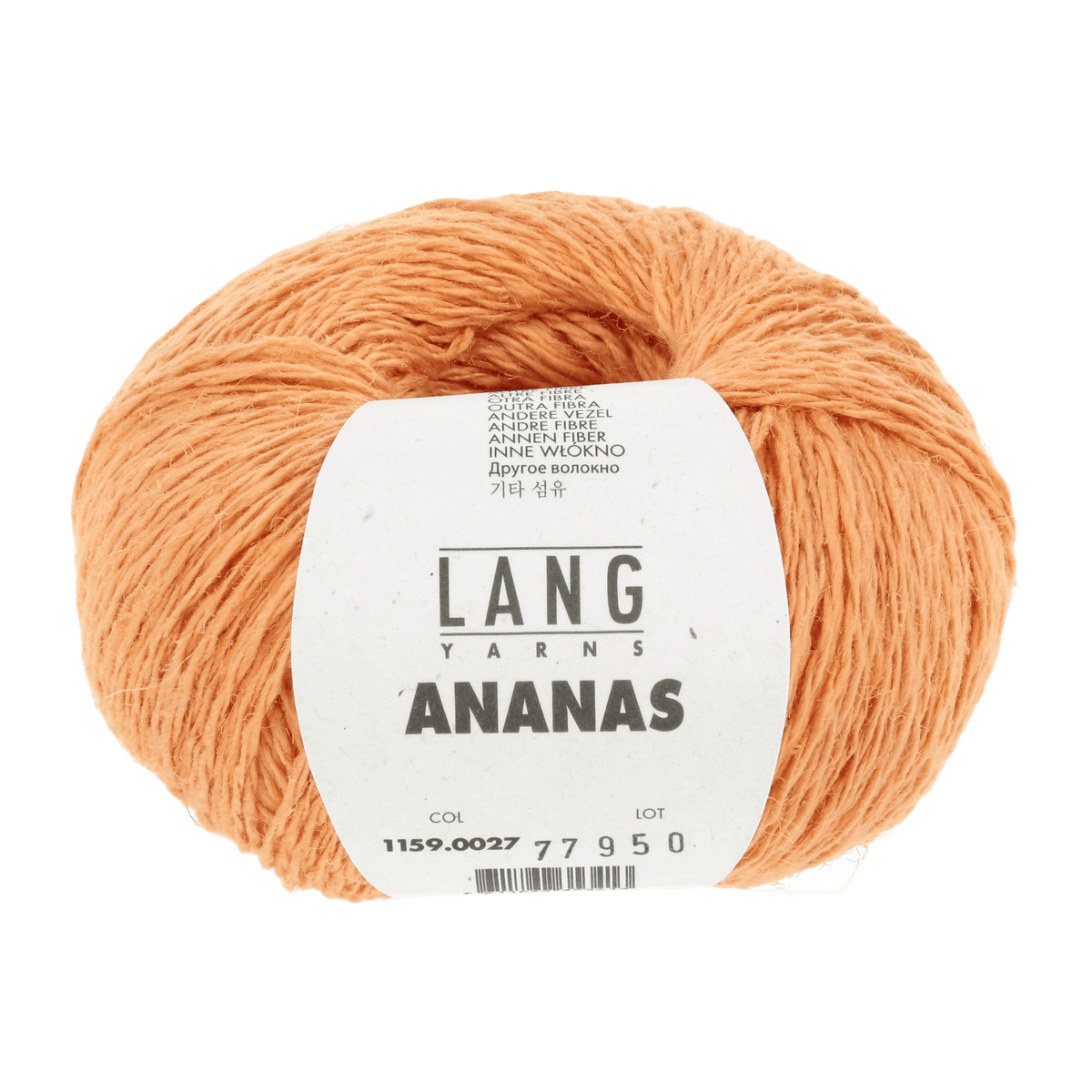 Lang Yarns Knitting Pattern Small-Medium - 6 balls / apricot 1159.0027 BENIKO Cardigan Pattern Bundle in Ananas by LANGYARNS | Fatto a Mano 284-027