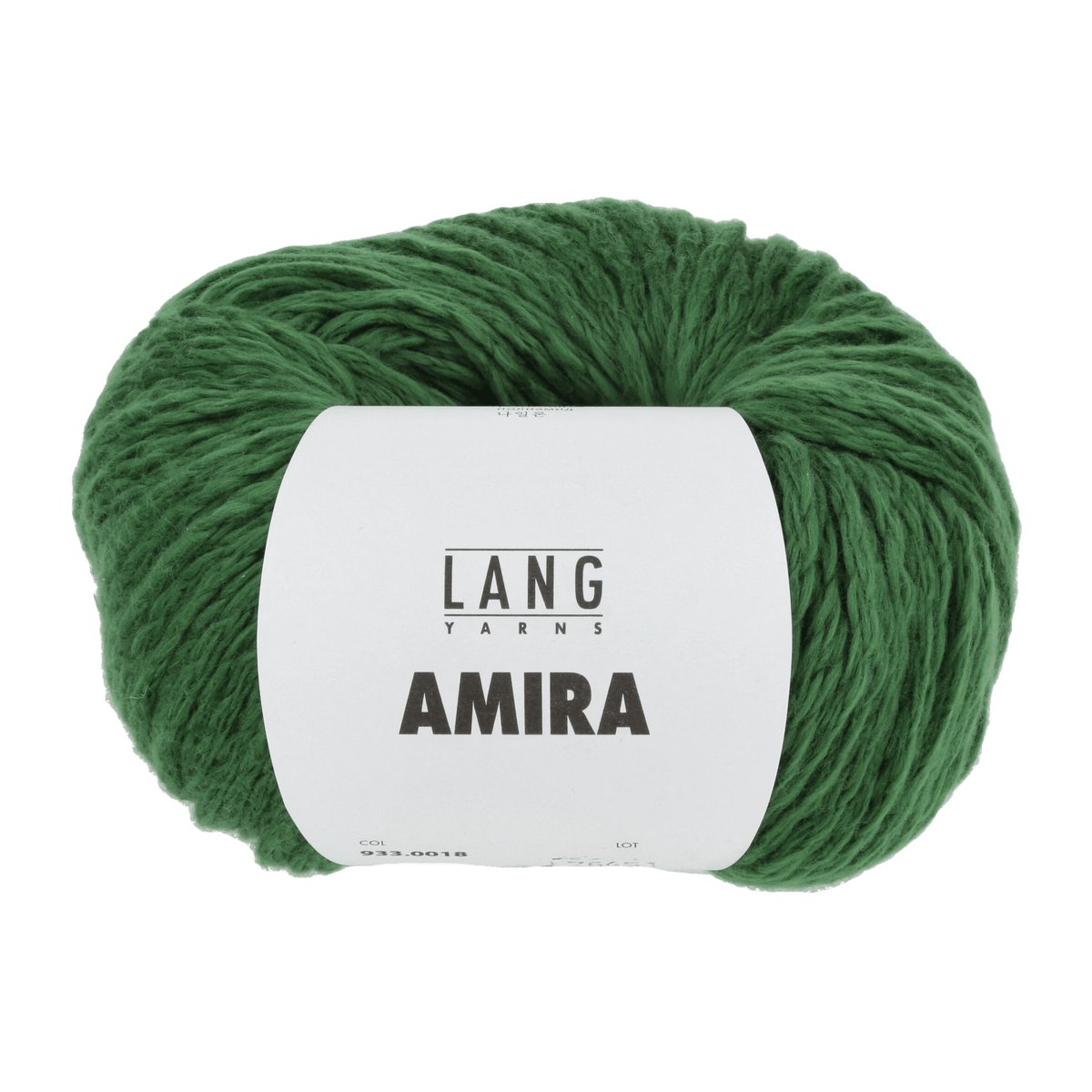 Lang Yarns Knitting Pattern Small-Medium - 6 balls / dark green 933.0018 NARA Slipover Pattern Bundle in Amira by LANGYARNS | Fatto a Mano 284-004