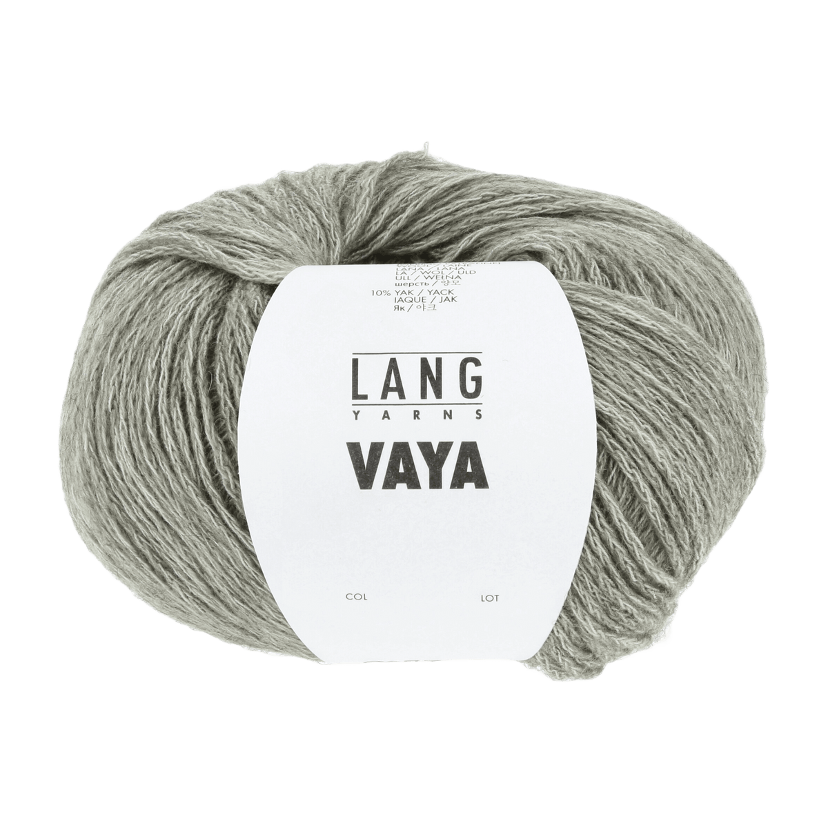 Lang Yarns Knitting Pattern Small-Medium - 6 balls / ivy 1135.0093 BLAKE Slipover Pattern Bundle in Vaya by LANGYARNS | Fatto a Mano 286-037