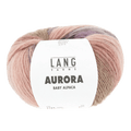 Lang Yarns Knitting Pattern Small-Medium - 6 balls / mint/rosewood/blue/brown 1163.0002 SHIRLEY Cardigan Pattern Bundle in Aurora by LANGYARNS | Fatto a Mano 286-022