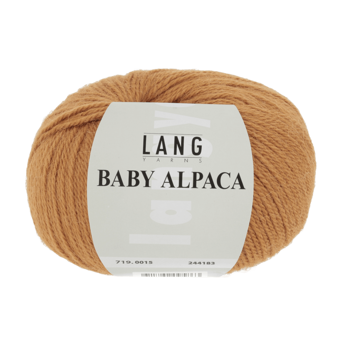 Lang Yarns Knitting Pattern Small-Medium - 6 balls / mustard yellow 719.0015 AMBER Sweater Pattern Bundle in Baby Alpaca by LANGYARNS | Fatto a Mano 286-020