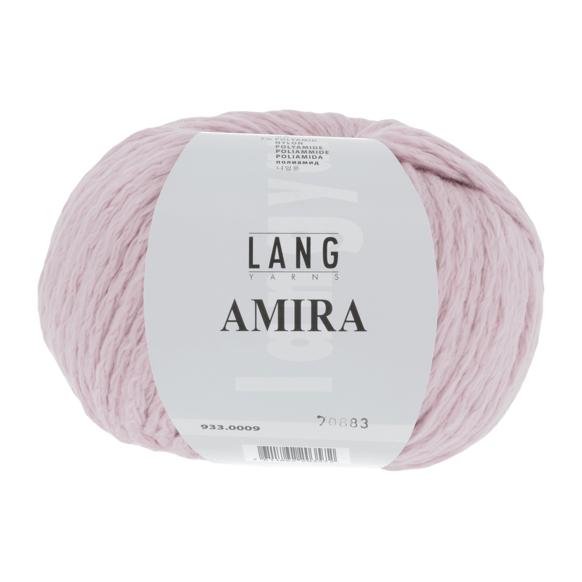 Lang Yarns Knitting Pattern Small-Medium - 6 balls / rose 933.0009 MINNA Slipover Pattern Bundle in Amira by LANGYARNS | Fatto a Mano 284-050