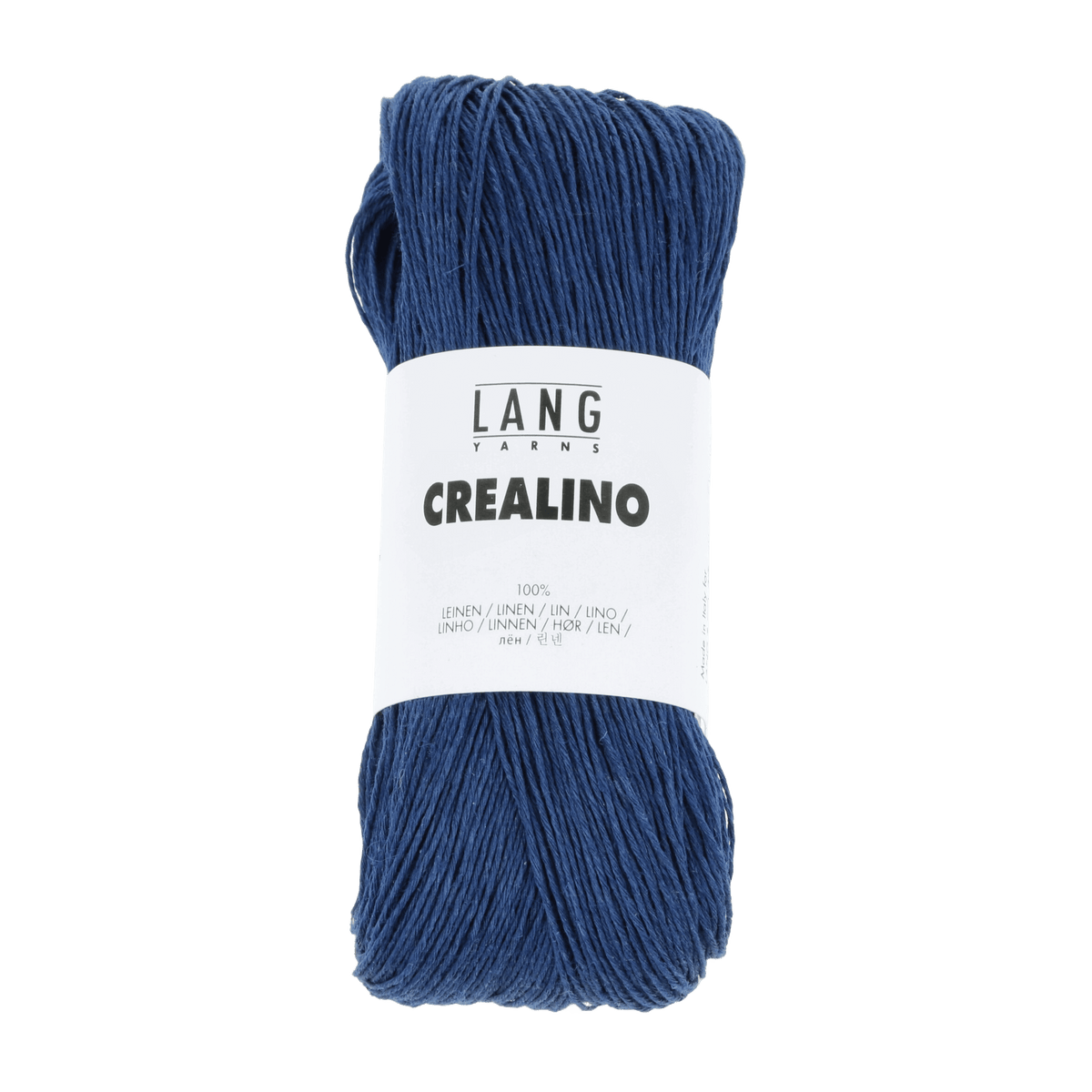 Lang Yarns Knitting Pattern Small-Medium - 7 balls / blue 1089.0010 NELE Jacket Pattern Bundle in Crealino by LANGYARNS | Fatto a Mano 280-051