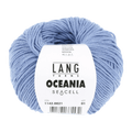 Lang Yarns Knitting Pattern Small-Medium - 7 balls / cloud 1142.0021 Jorunn Sweater Pattern Bundle in Oceania by LANGYARNS | Fatto a Mano 288-059