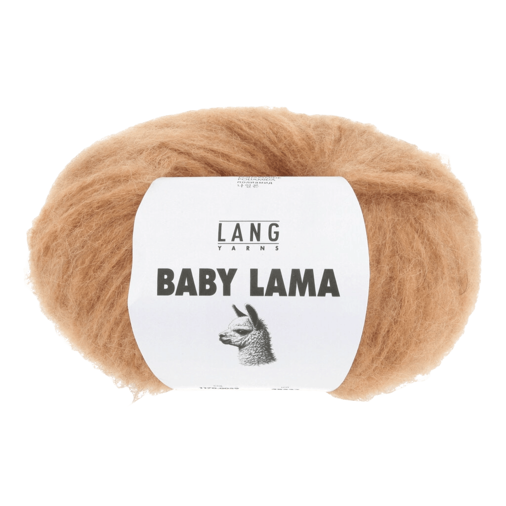 Lang Yarns Knitting Pattern Small-Medium - 7 balls / MANDARINE 1170.0059 ELOISE Short Jacket Top Down Pattern Bundle in Baby Lama by LANGYARNS | Punto 089
