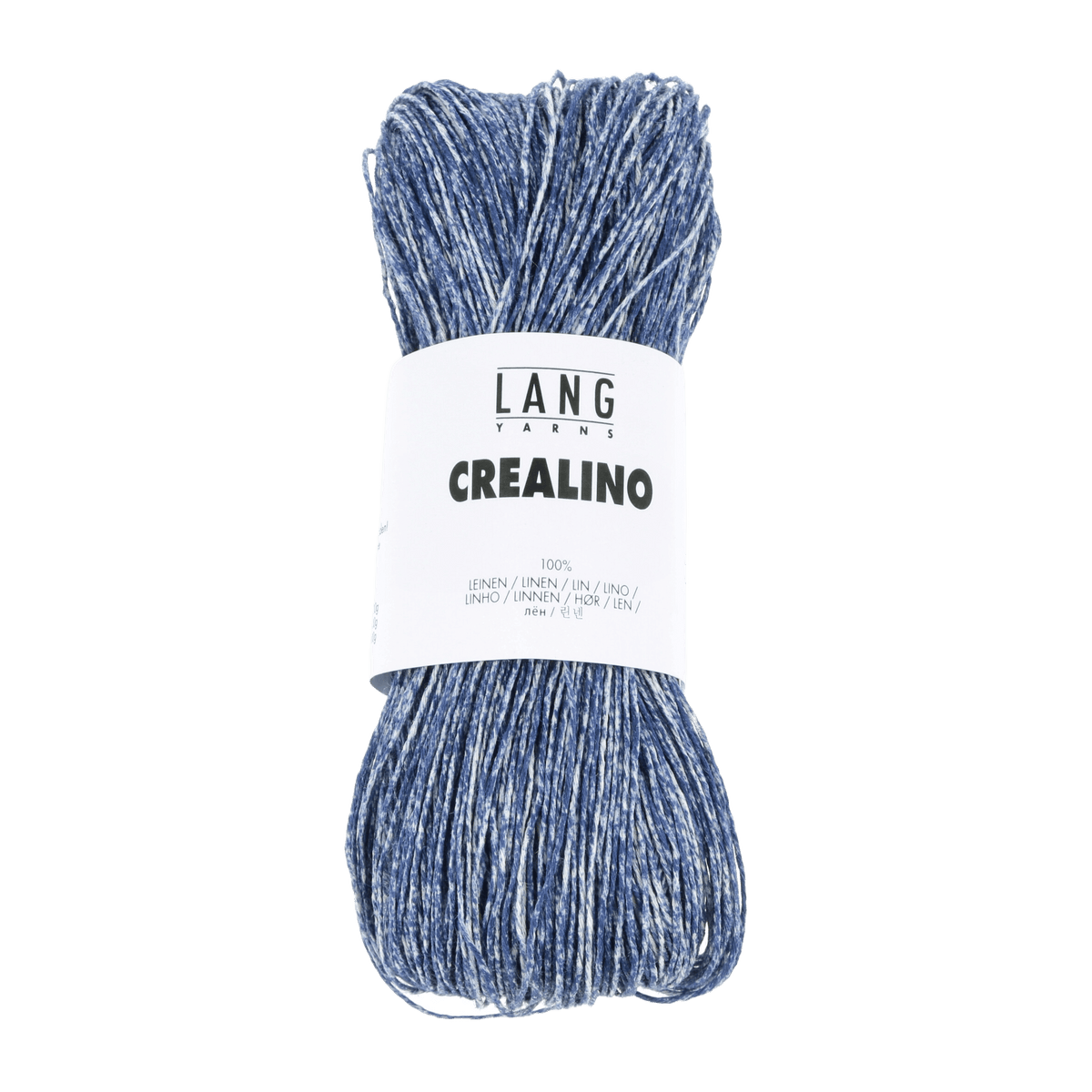 Lang Yarns Knitting Pattern Small-Medium - 7 balls / navy 1089.0125 XALLY Slipover Pattern Bundle in Crealino by LANGYARNS | Fatto a Mano 284-045