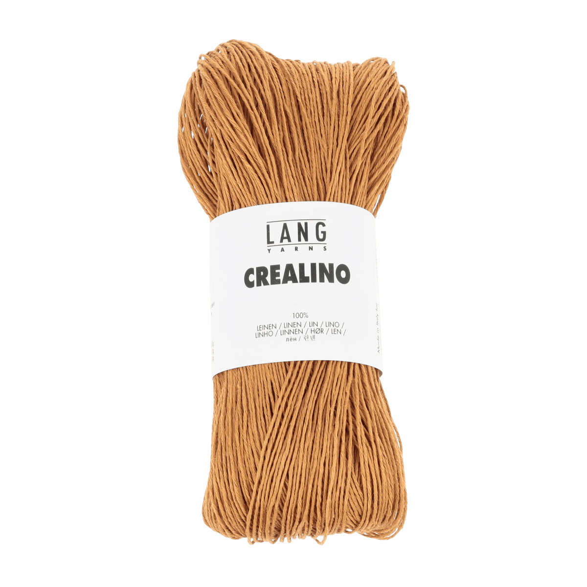 Lang Yarns Knitting Pattern Small-Medium - 7 balls / orange 1089.0059 XALLY Slipover Pattern Bundle in Crealino by LANGYARNS | Fatto a Mano 284-045