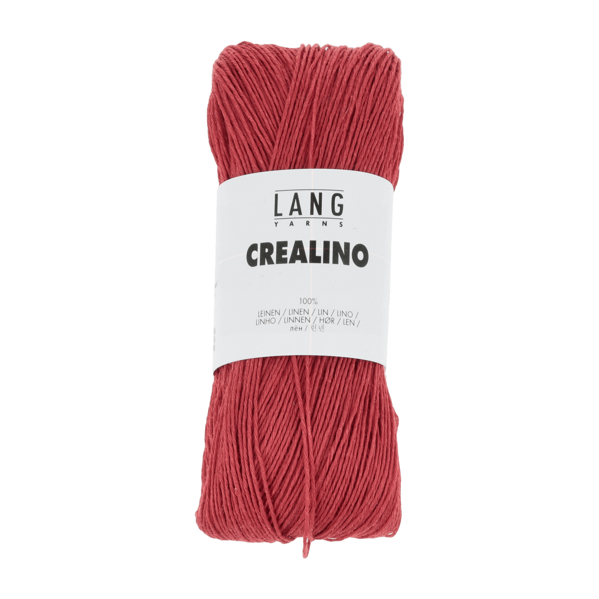 Lang Yarns Knitting Pattern Small-Medium - 7 balls / red 1089.0060 NELE Jacket Pattern Bundle in Crealino by LANGYARNS | Fatto a Mano 280-051