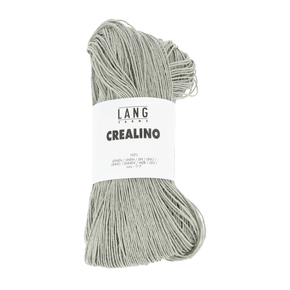 Lang Yarns Knitting Pattern Small-Medium - 7 balls / stone 1089.0026 NELE Jacket Pattern Bundle in Crealino by LANGYARNS | Fatto a Mano 280-051
