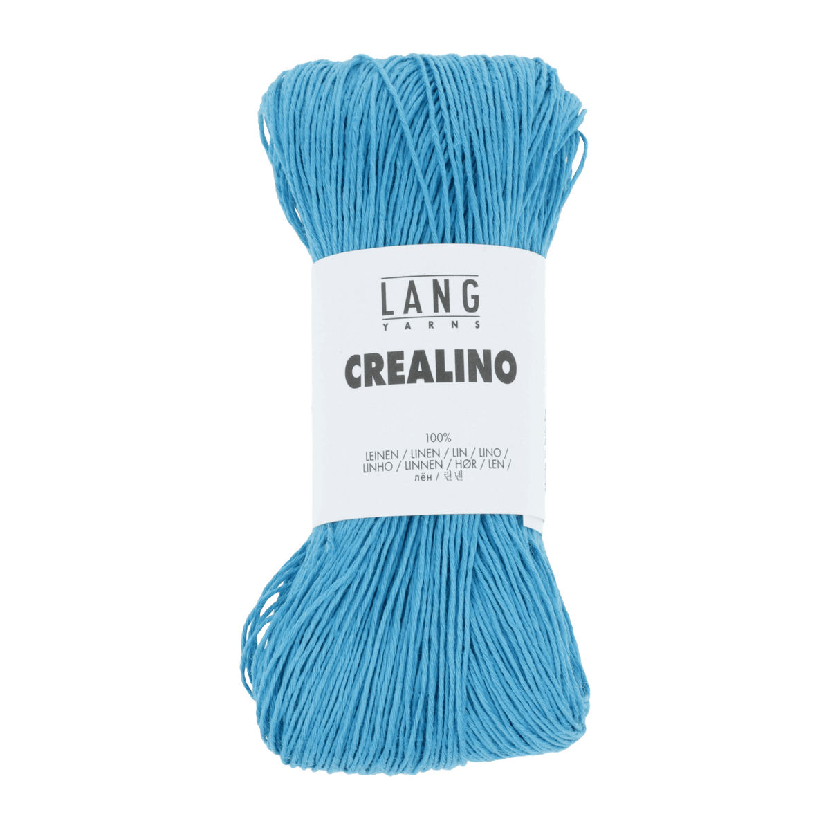 Lang Yarns Knitting Pattern Small-Medium - 7 balls / turquoise 1089.0079 NELE Jacket Pattern Bundle in Crealino by LANGYARNS | Fatto a Mano 280-051