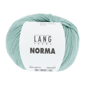 Lang Yarns Knitting Pattern Small-Medium - 8 balls / aqua 959.0072 BERIT Sweater Pattern Bundle in Norma by LANGYARNS | Fatto a Mano 284-006