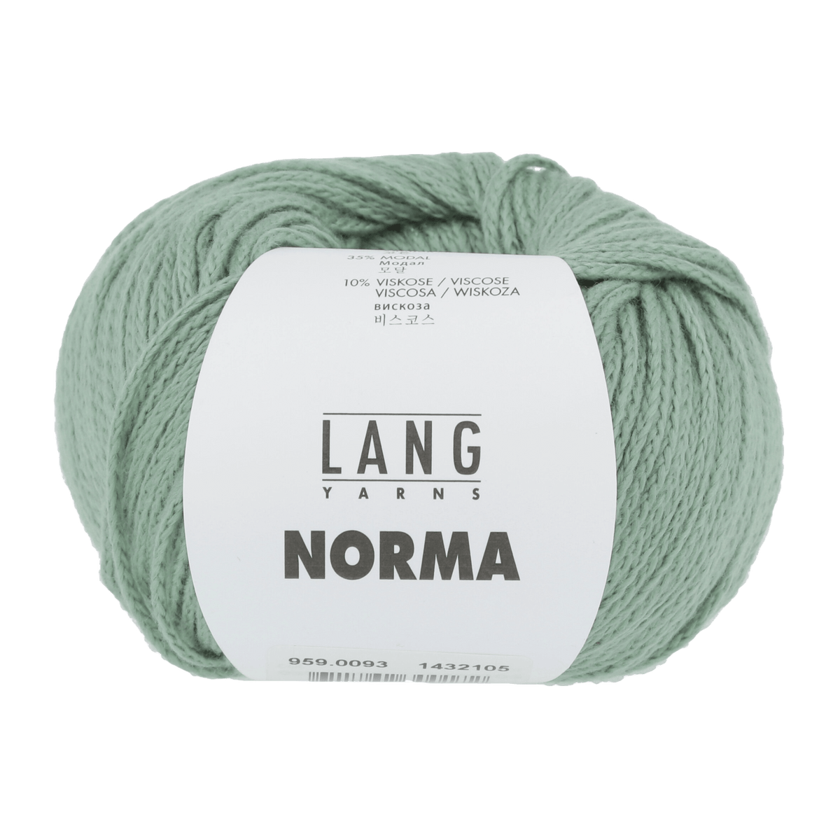 Lang Yarns Knitting Pattern Small-Medium - 8 balls / ivy 959.0093 BERIT Sweater Pattern Bundle in Norma by LANGYARNS | Fatto a Mano 284-006