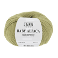 Lang Yarns Knitting Pattern Small-Medium - 8 balls / kiwi 719.0016 PILAR Cardigan Pattern Bundle in Baby Alpaca by LANGYARNS | Fatto a Mano 286-019