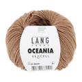 Lang Yarns Knitting Pattern Small-Medium - 8 balls / light brown 1142.0039 DARIA Sweater Pattern Bundle in Oceania by LANGYARNS | Fatto a Mano 280-033