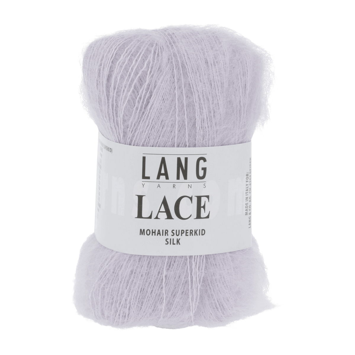 Lang Yarns Knitting Pattern Small-Medium - 8 balls / lilac 992.0007 Daisy Jacket Pattern Bundle in Lace by LANGYARNS | Fatto a Mano 288-048