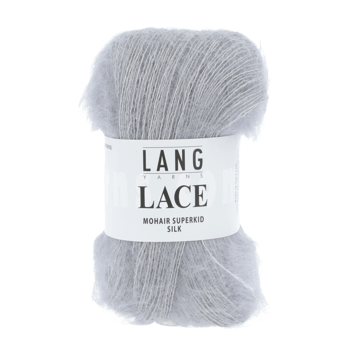 Lang Yarns Knitting Pattern Small-Medium - 8 balls / silver 992.0023 Daisy Jacket Pattern Bundle in Lace by LANGYARNS | Fatto a Mano 288-048