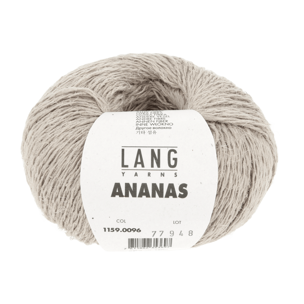 Lang Yarns Knitting Pattern Small-Medium - 8 balls / stone 1159.0096 SIRO Men's sweater Pattern Bundle in Ananas by LANGYARNS | Fatto a Mano 284-026