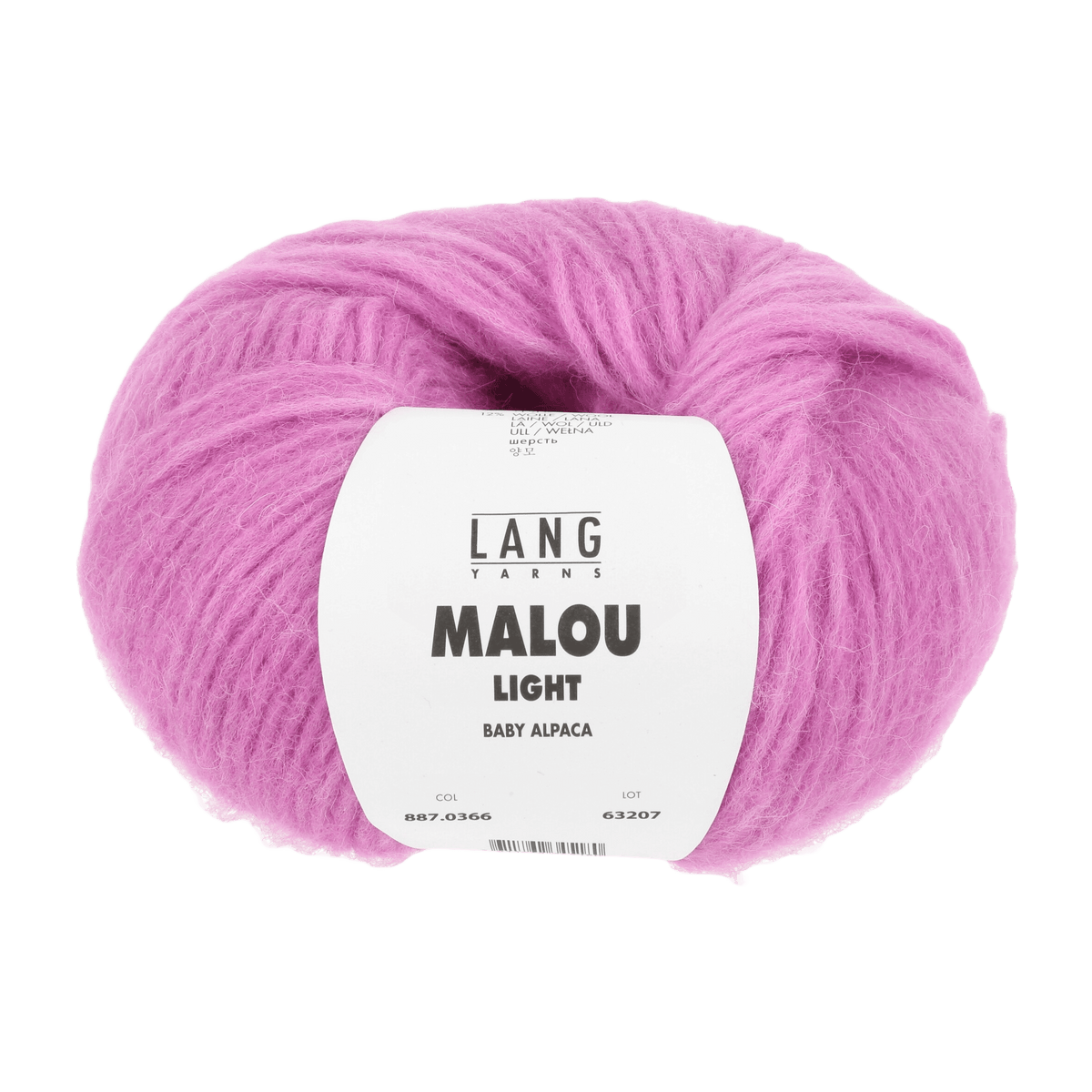 Lang Yarns Knitting Pattern Small-Medium - 9 balls / clove 887.0366 ESTELLE Sweater Pattern Bundle in Malou light by LANGYARNS | Fatto a Mano 286-052