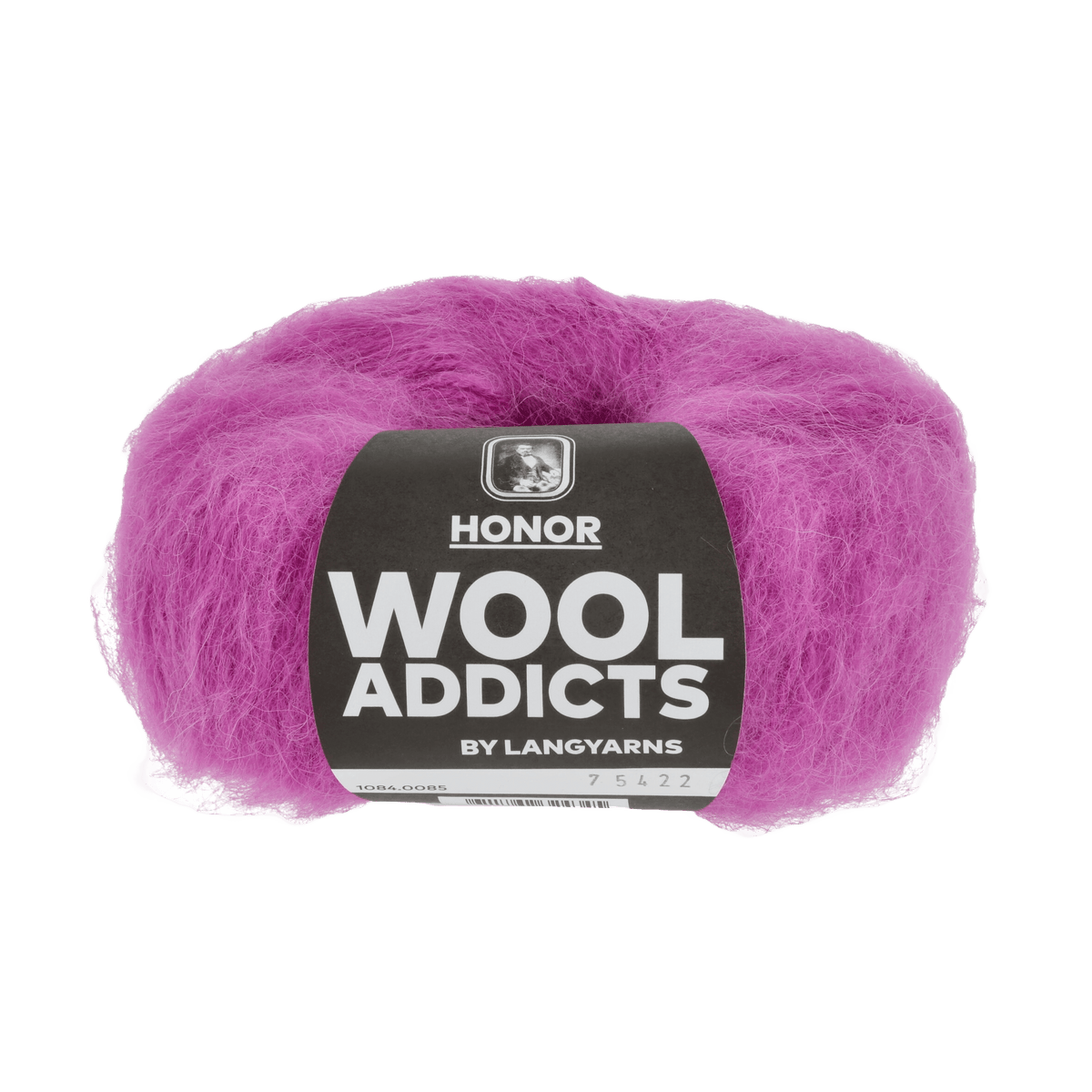 Lang Yarns Knitting Pattern Small-Medium - 9 balls / HOT PINK 1084.0085 SOFT EXHALE Sweater Pattern Bundle in Honor by LANGYARNS | WOOLADDICTS #15-006