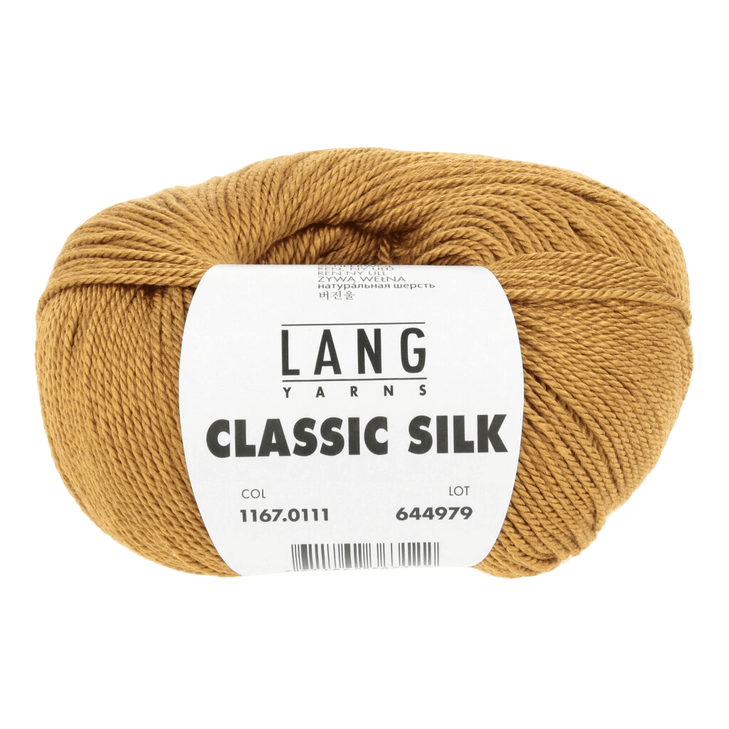 Lang Yarns Knitting Pattern Small-Medium - 9 balls / mustard yellow 1167.0111 Alize Crochet Sweater Pattern Bundle in Classic Silk by LANGYARNS | Fatto a Mano 288-016