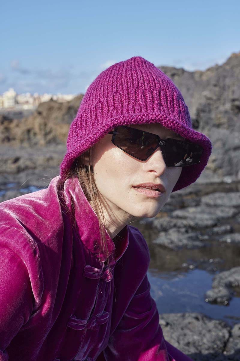 Lang Yarns Knitting Pattern SUN KISSES Hat Pattern Bundle in MEMORY by LANGYARNS | WOOLADDICTS #11-002