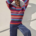 Lang Yarns Knitting Pattern SUNNY SMILES Sweater Pattern Bundle in Move 6ply by LANGYARNS | Punto 86-007