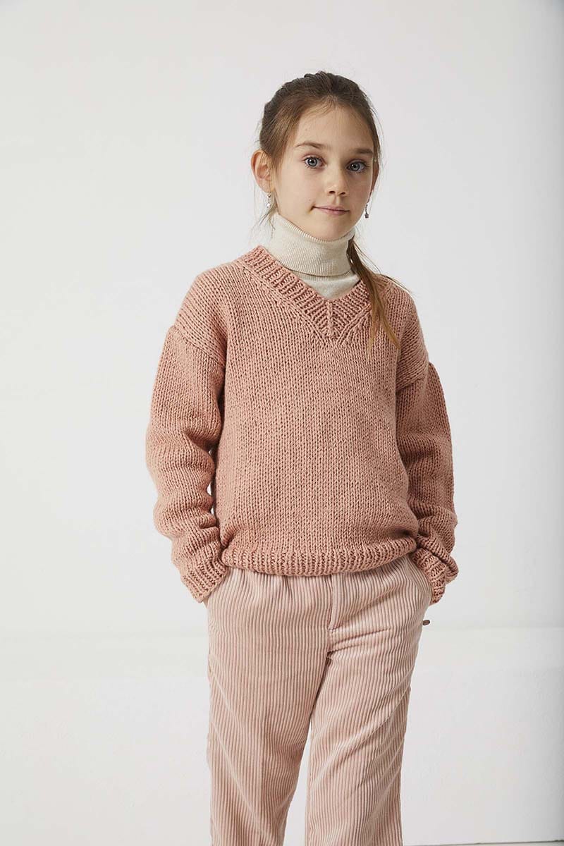 Lang Yarns Knitting Pattern Sweater Pattern Bundle in ATLANTIS by LANGYARNS | Punto 41-010