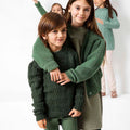 Lang Yarns Knitting Pattern Sweater Pattern Bundle in ATLANTIS by LANGYARNS | Punto 41-024