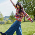 Lang Yarns Knitting Pattern Sweater Pattern Bundle in CLOUD by LANGYARNS | Punto 45-005