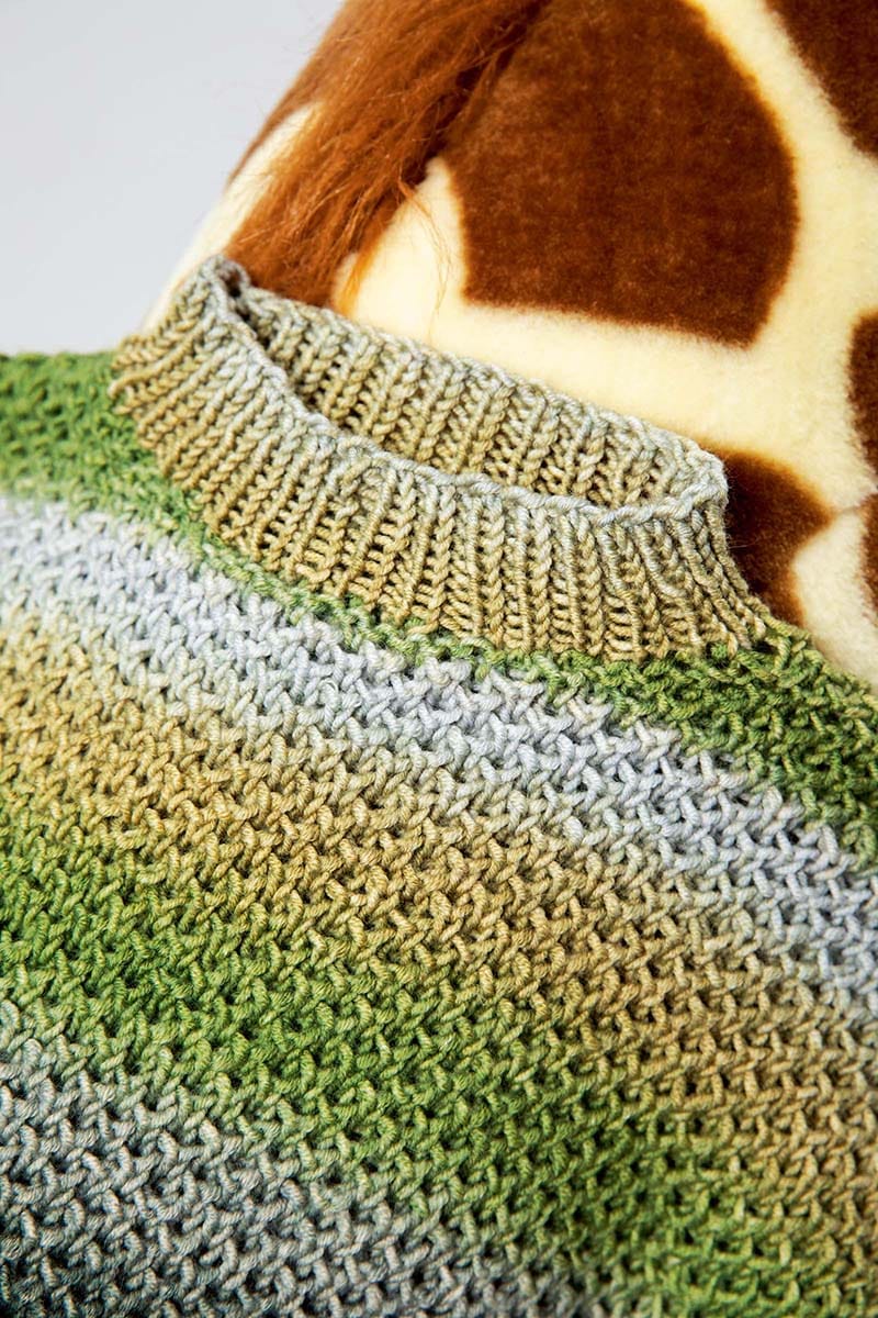 Lang Yarns Knitting Pattern Sweater Pattern Bundle in Merino 120 Dégradé by LANGYARNS | Punto 53-001